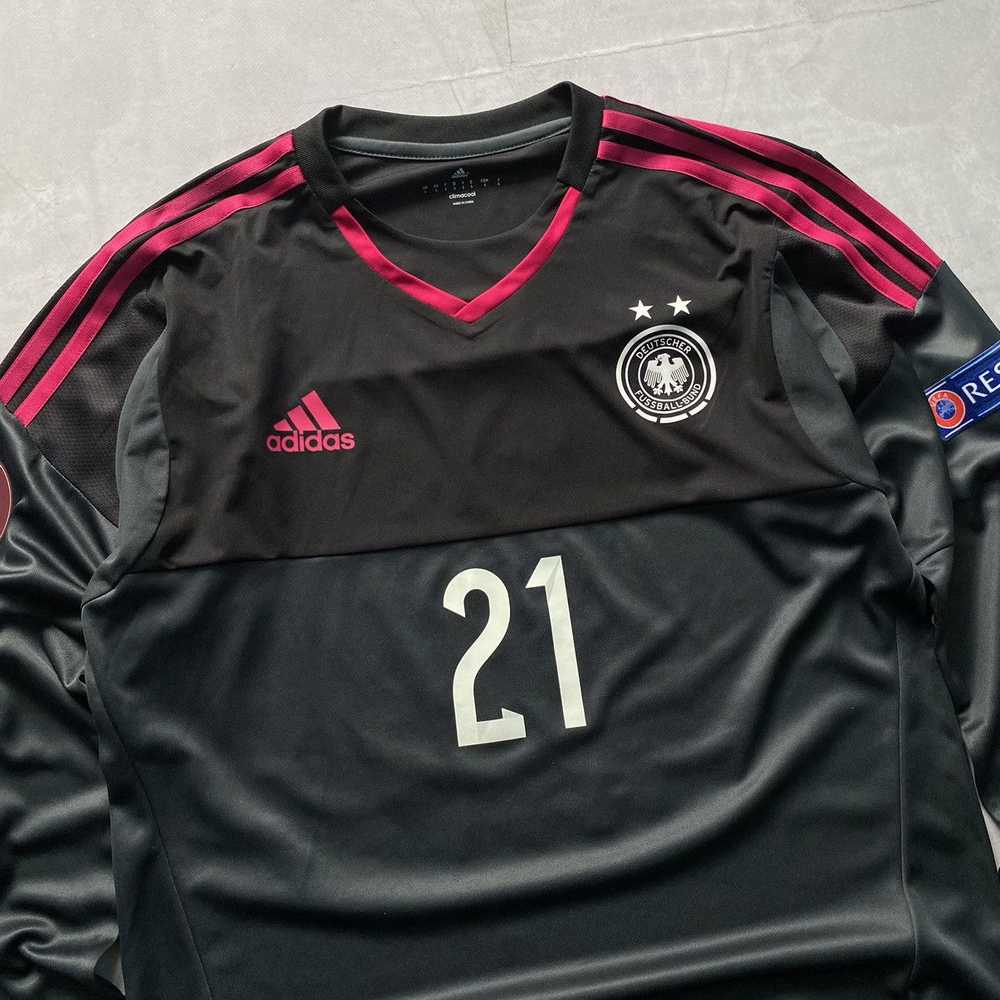 Adidas × Soccer Jersey × Vintage Germany Adidas G… - image 4