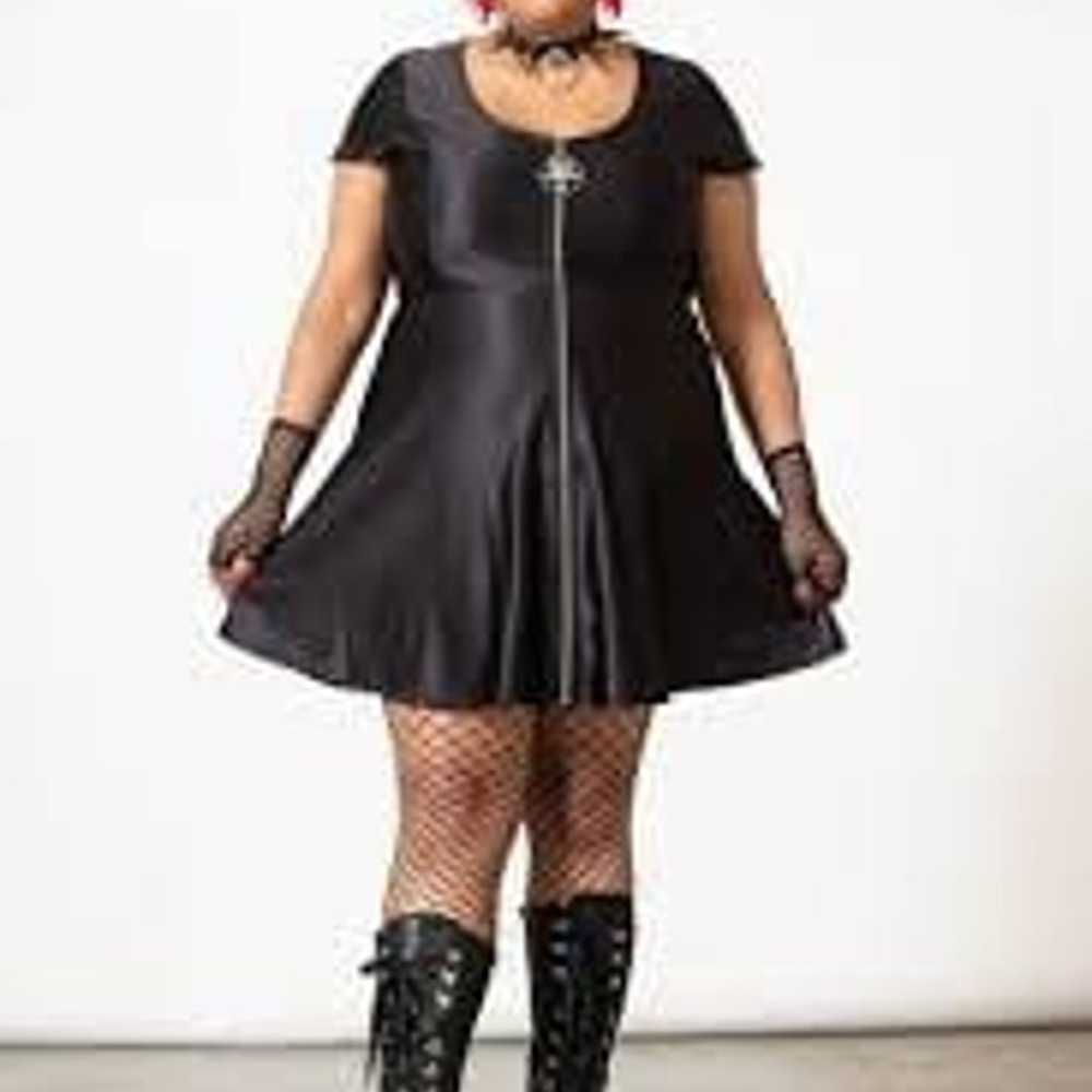 Killstar Skater Kleid - Disco Diva - image 3