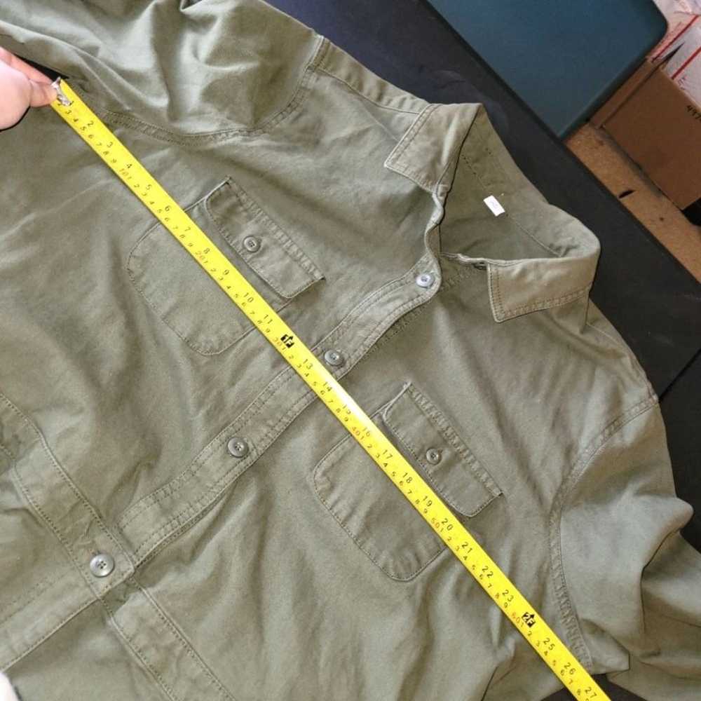 Old Navy Green Utility Canvas Jumpsuit XXL - image 8