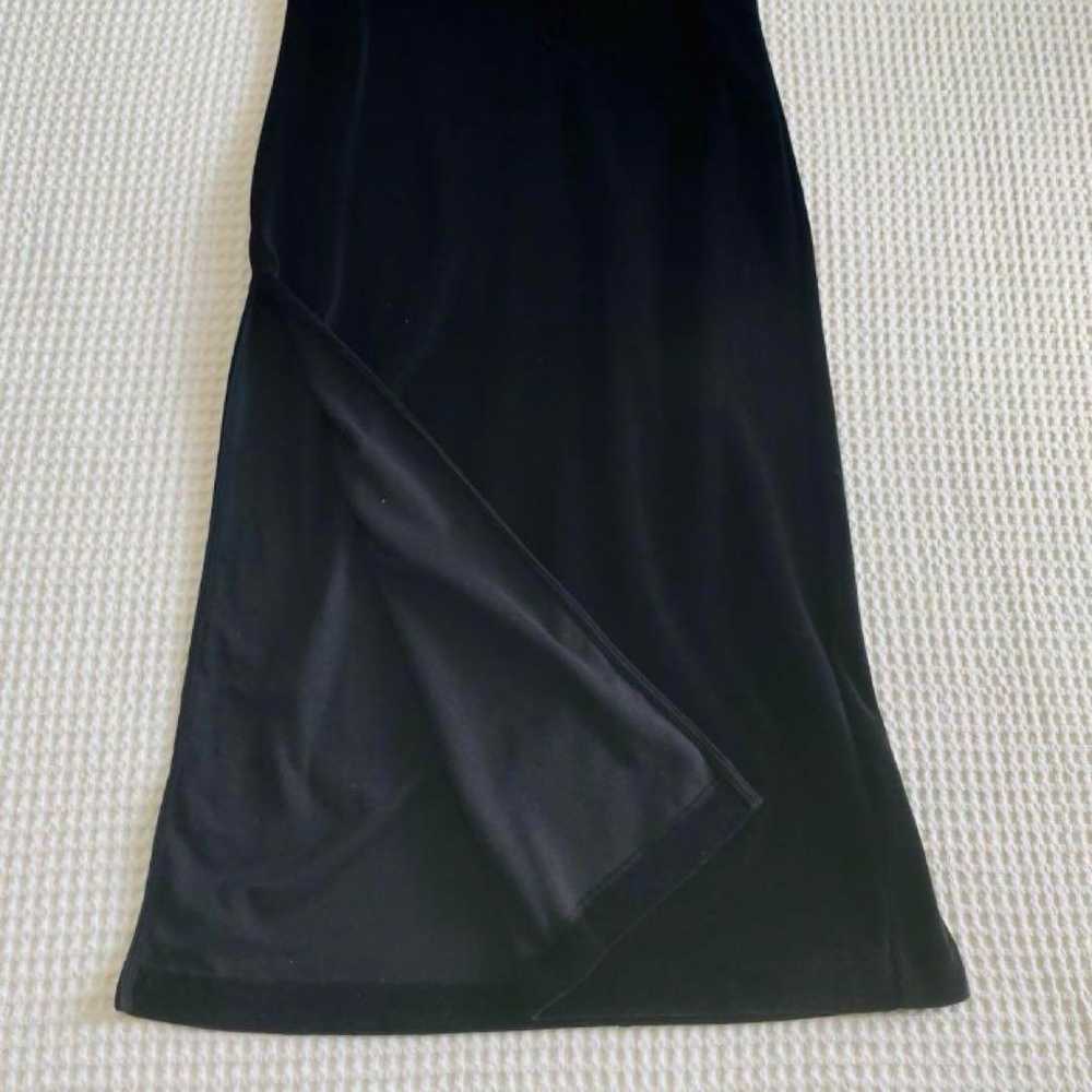 Le Ciel Bleu Sleeveless Velvet Slit One-Piece - image 2