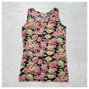 y2k Heisei Gal Flower Tank Top Fairy Grunge.