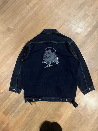 Fubu × Vintage Platinum Fat Albert denim jacket