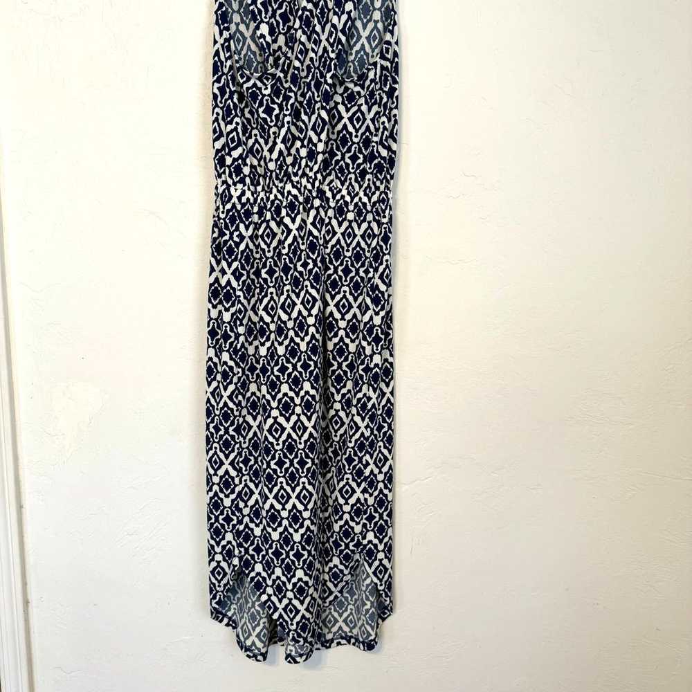 Banana Republic Dark Blue and White Sleeveless Ma… - image 10