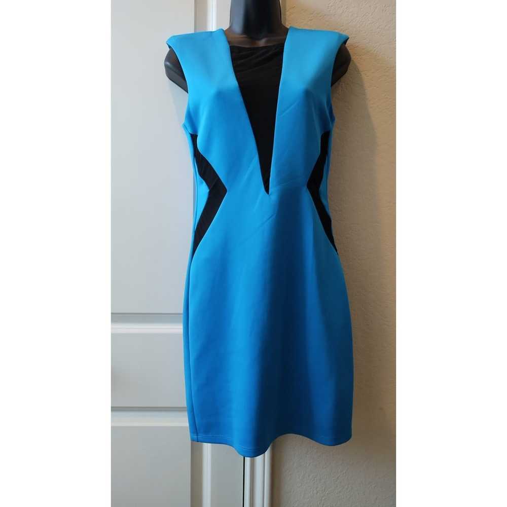 Arden B Women's Blue Padded Shoulder Dress Size M - image 1