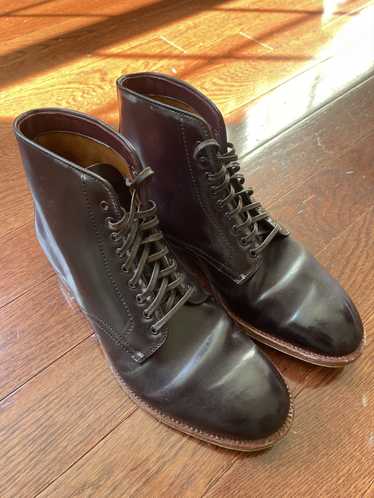 Alden Plain Toe Cordovan Boots - Modified Last