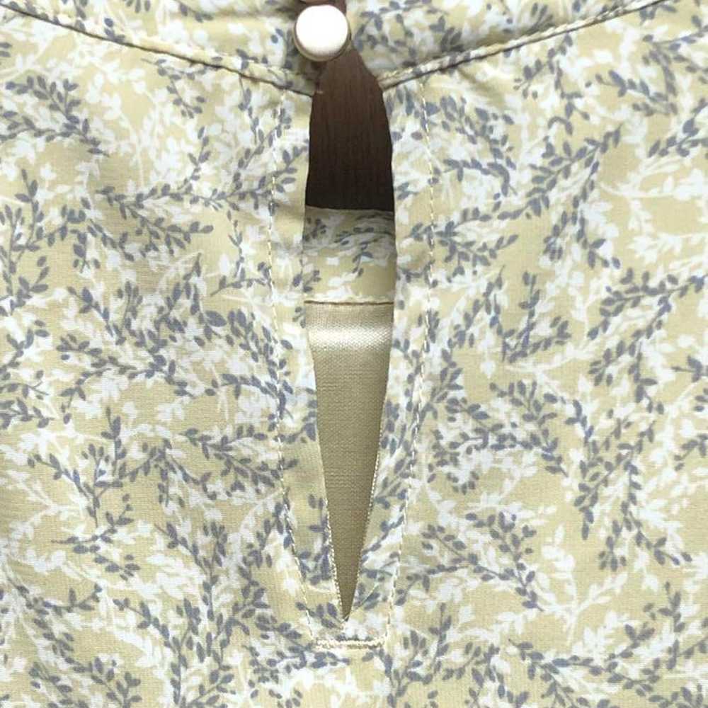 ROPÉ PICNIC Floral Pattern Short Sleeve Knee-Leng… - image 4