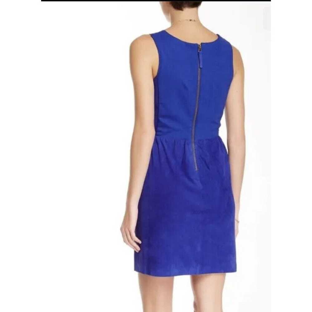 Lucky Brand Genuine Goat Suede Dress Cobalt blue … - image 3