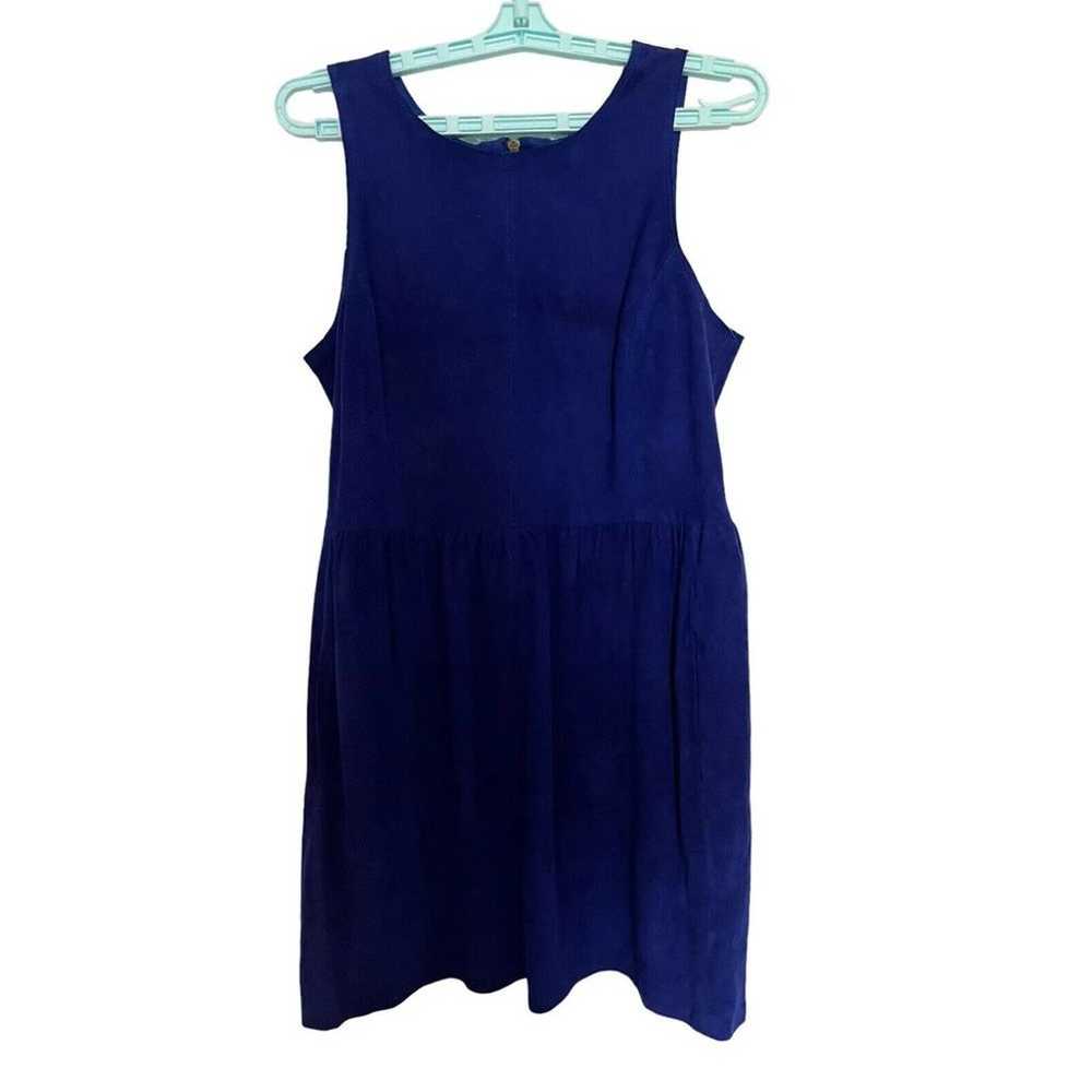 Lucky Brand Genuine Goat Suede Dress Cobalt blue … - image 4