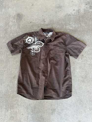 Empyre × Vintage Brown Button Down