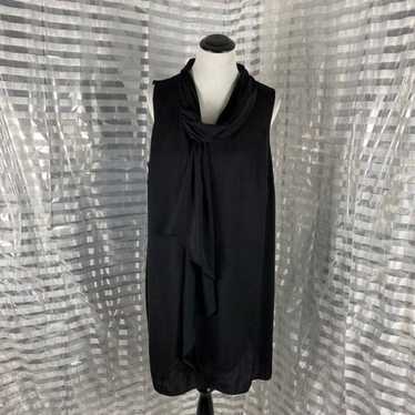 Lane Bryant Black Cowl Neck Sleeveless Dress