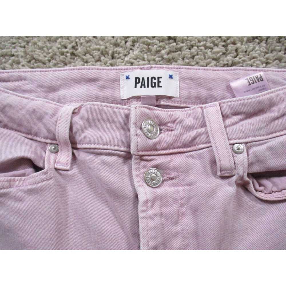 Paige Paige Jeans Womens 27 Purple Cindy Straight… - image 3