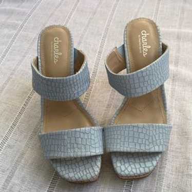 Charles By Charles David Block Heel Sandal In Pas… - image 1