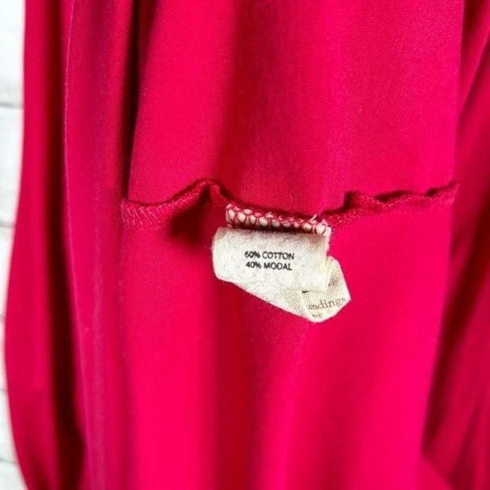 Soft Surroundings Santiago Dress Fuchsia Pink Sle… - image 6