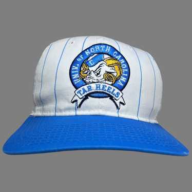 Vintage 90s North Carolina Tar Heels Starter Pinwheel Snapback top Hat New