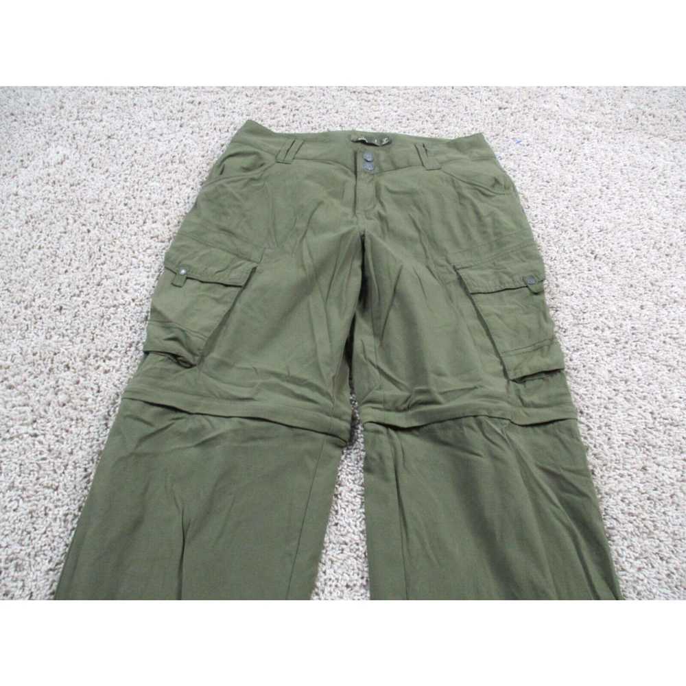 Prana Prana Pants Womens 8 Green Convertible Hall… - image 2