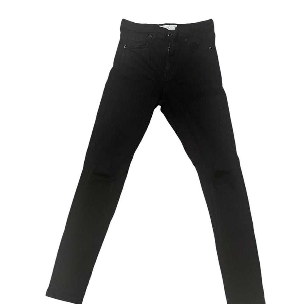 Topshop Topshop Jamie jeans in pure black Size 26 - image 1