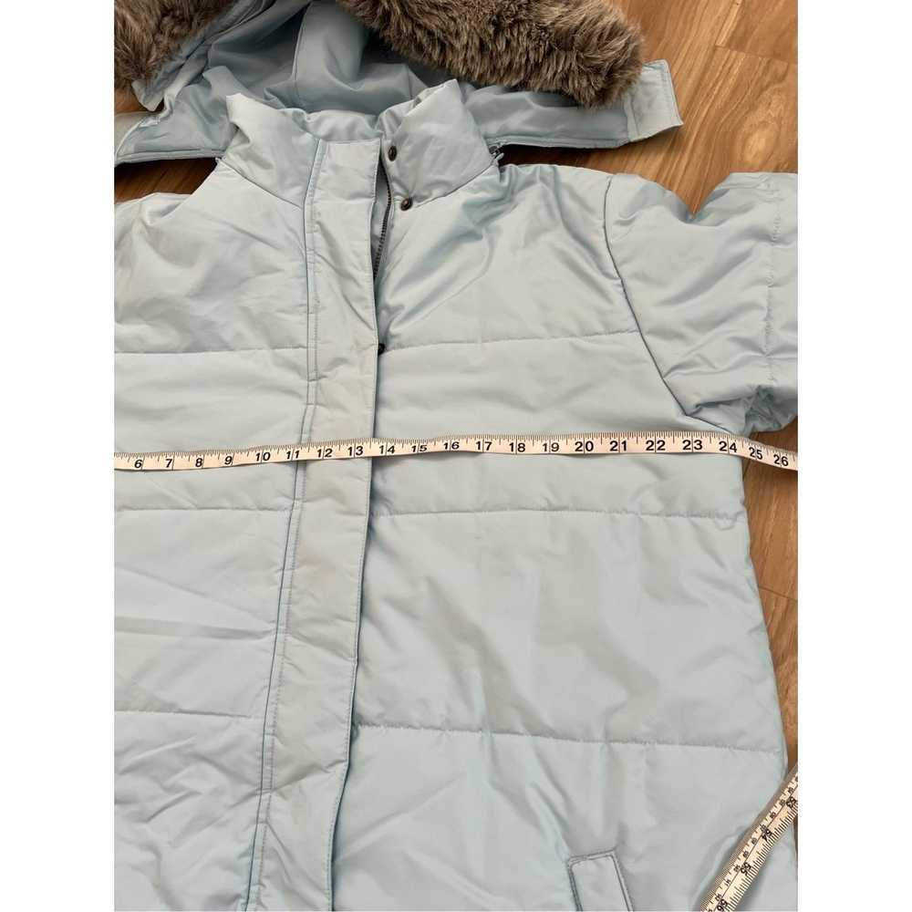 L.L. Bean L. L. Bean long blue puffer zip hood po… - image 8