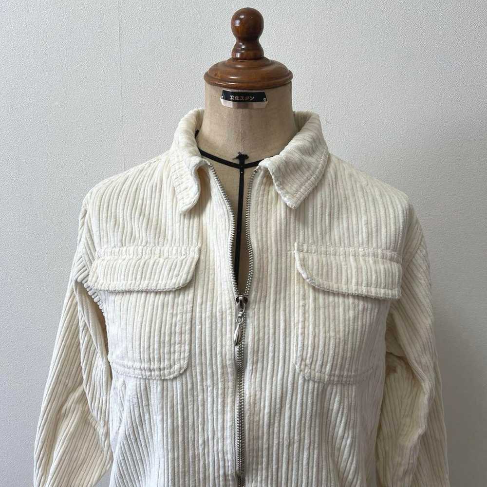 Vintage Corduroy Zip-Up Shirt - image 2