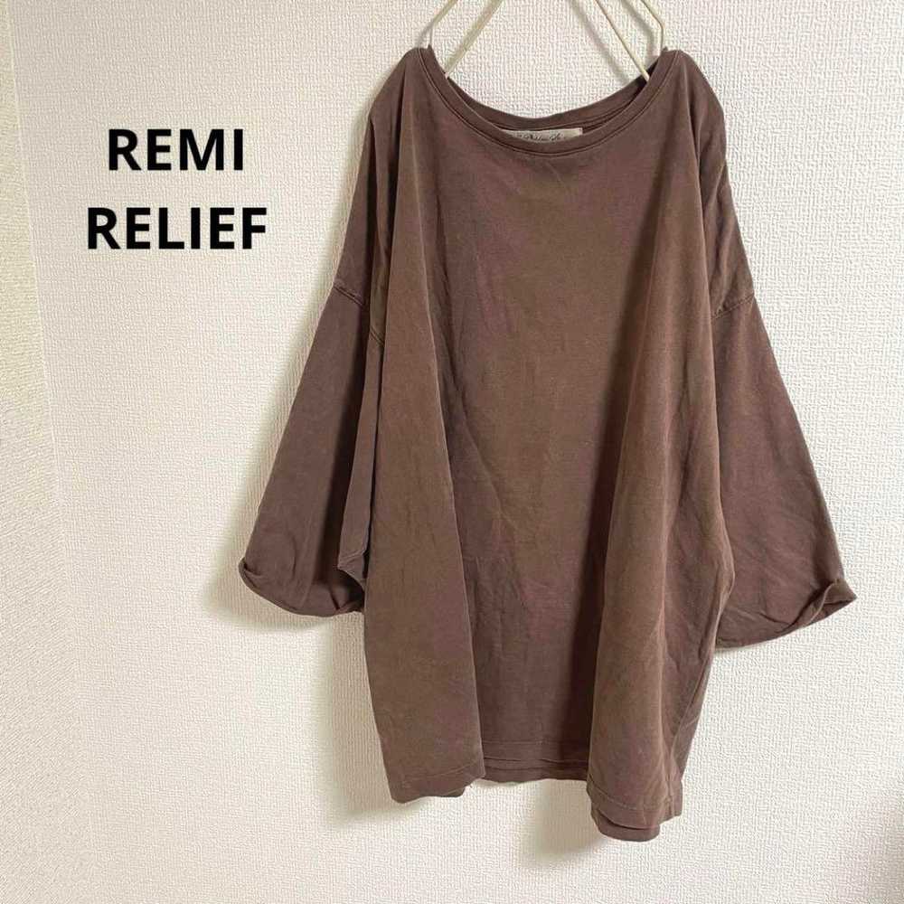 REMI RELIEF relaxed silhouette cut-and-sew. - image 1