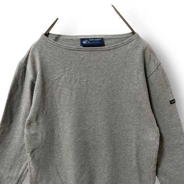 SAINT JAMES Plain Gray T-shirt