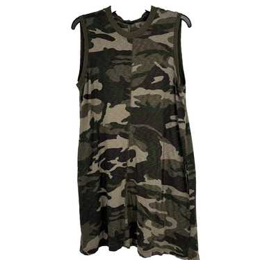 ATM Anthony Thomas Melillo Slub Jersey Camo Tank D