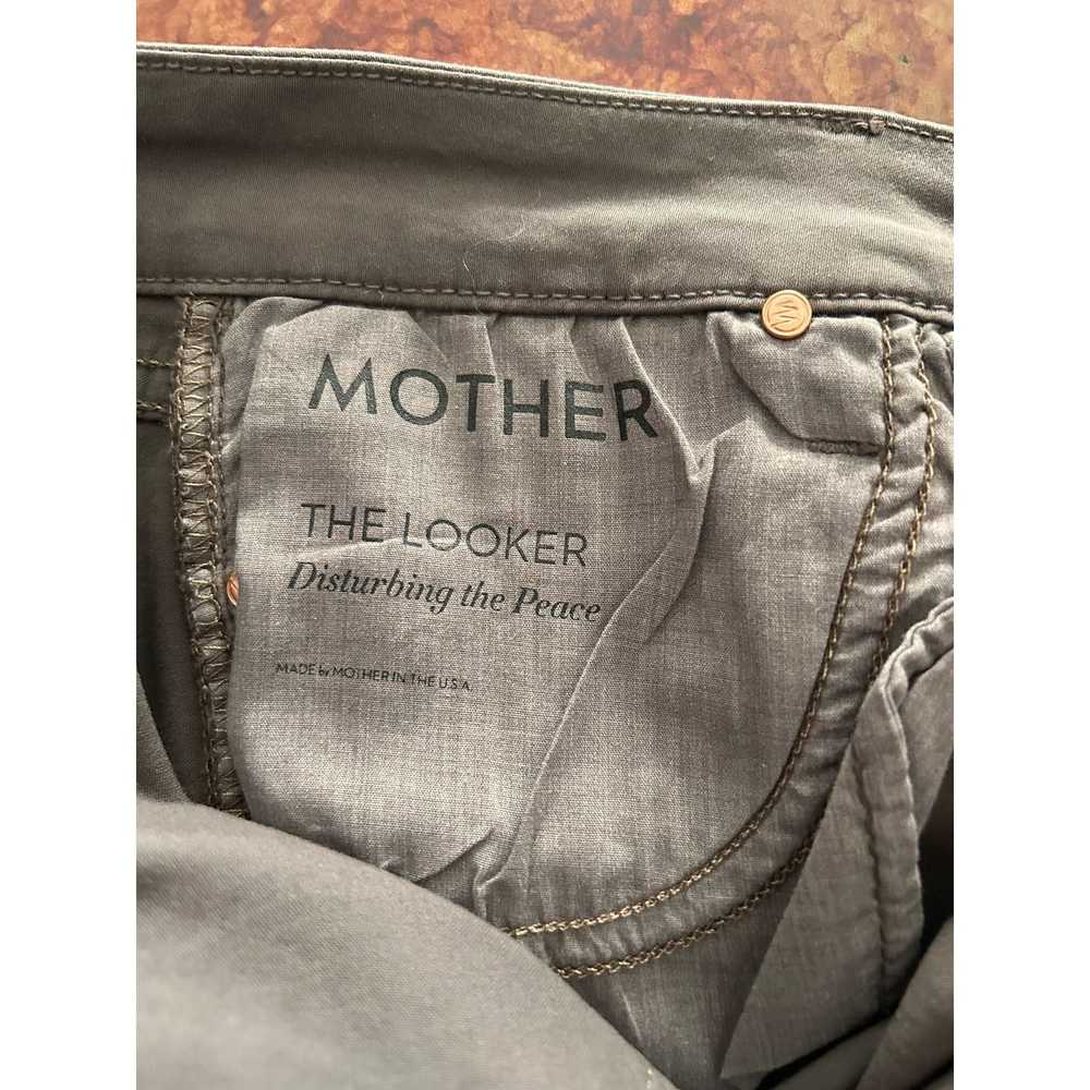 Mother Denim MOTHER The Looker Gunmetal Coated Sk… - image 6