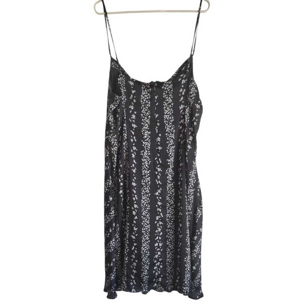 BCBG Paris Floral Cowlneck Draped Slip Cami Dress… - image 2