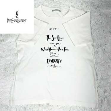 【Rare】charity T-shirt (Yves Saint Laurent)