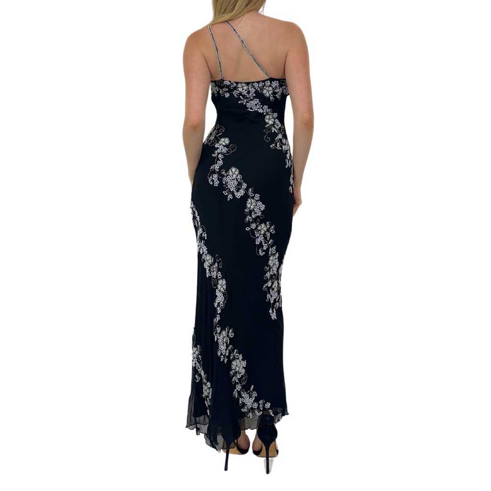 90s Silk Beaded Maxi Dress (XS) - image 3