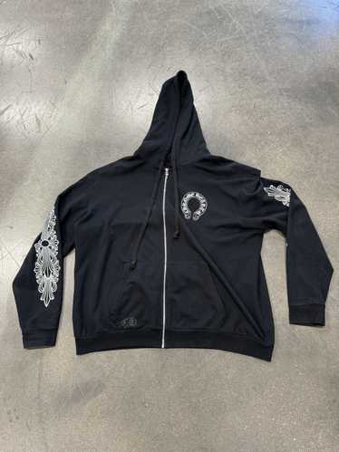 Chrome Hearts Chrome Hearts Horseshoe Zip Up Black