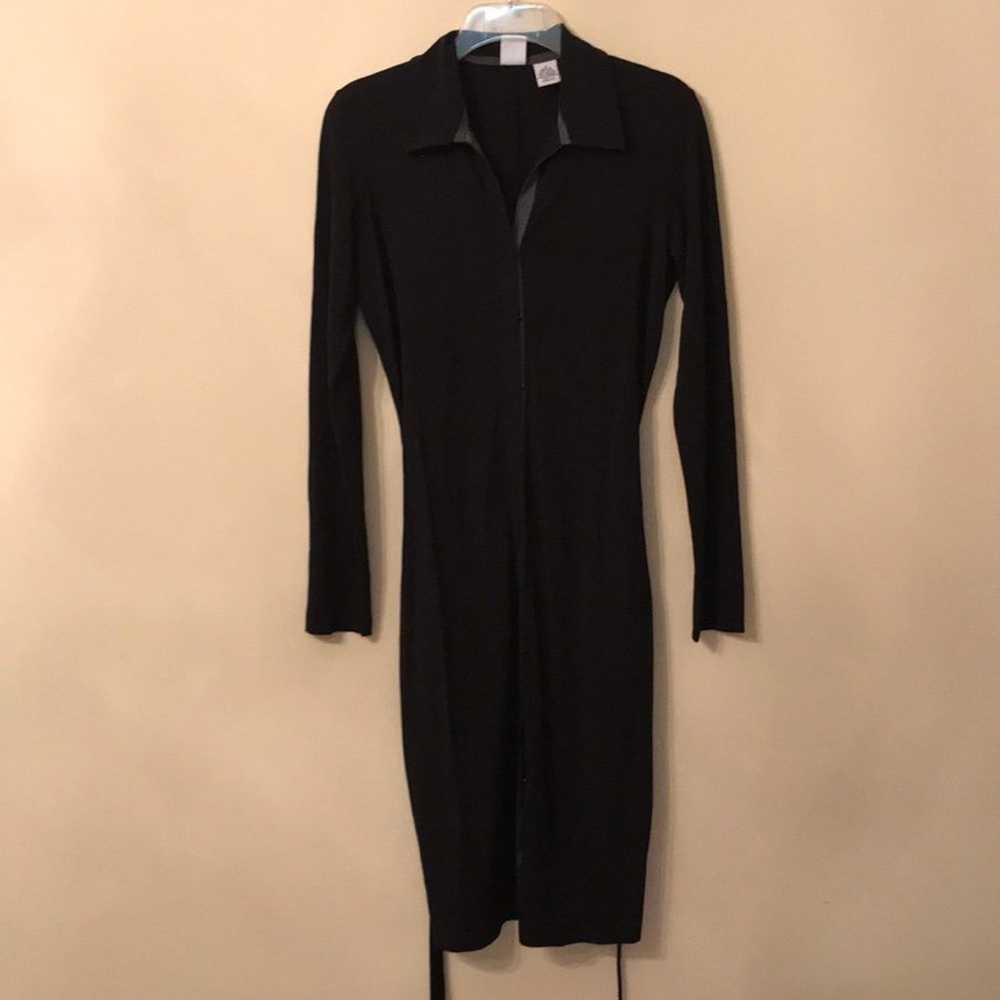 Armani Exchange Black Dress Size M - image 2