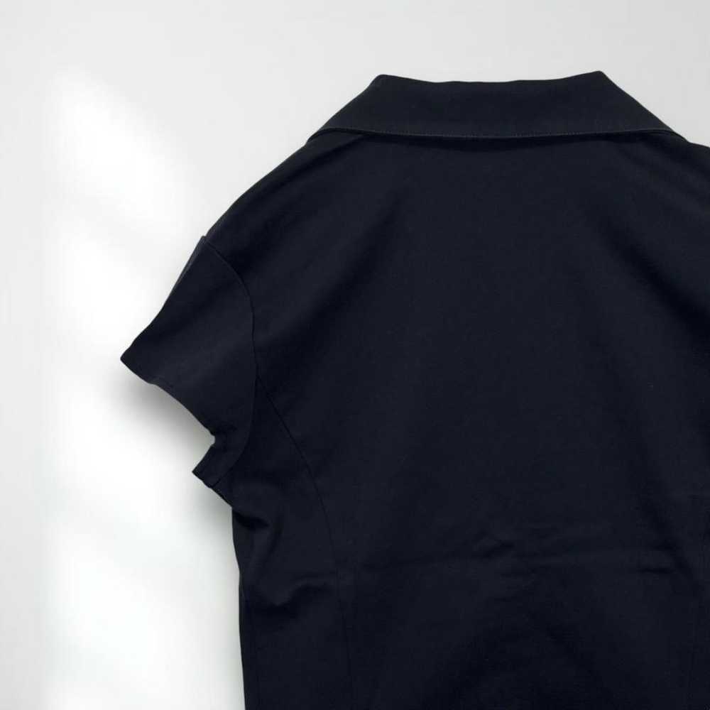 E6157 【Narakamieche】Blouse 100% Cotton Navy Plain… - image 5