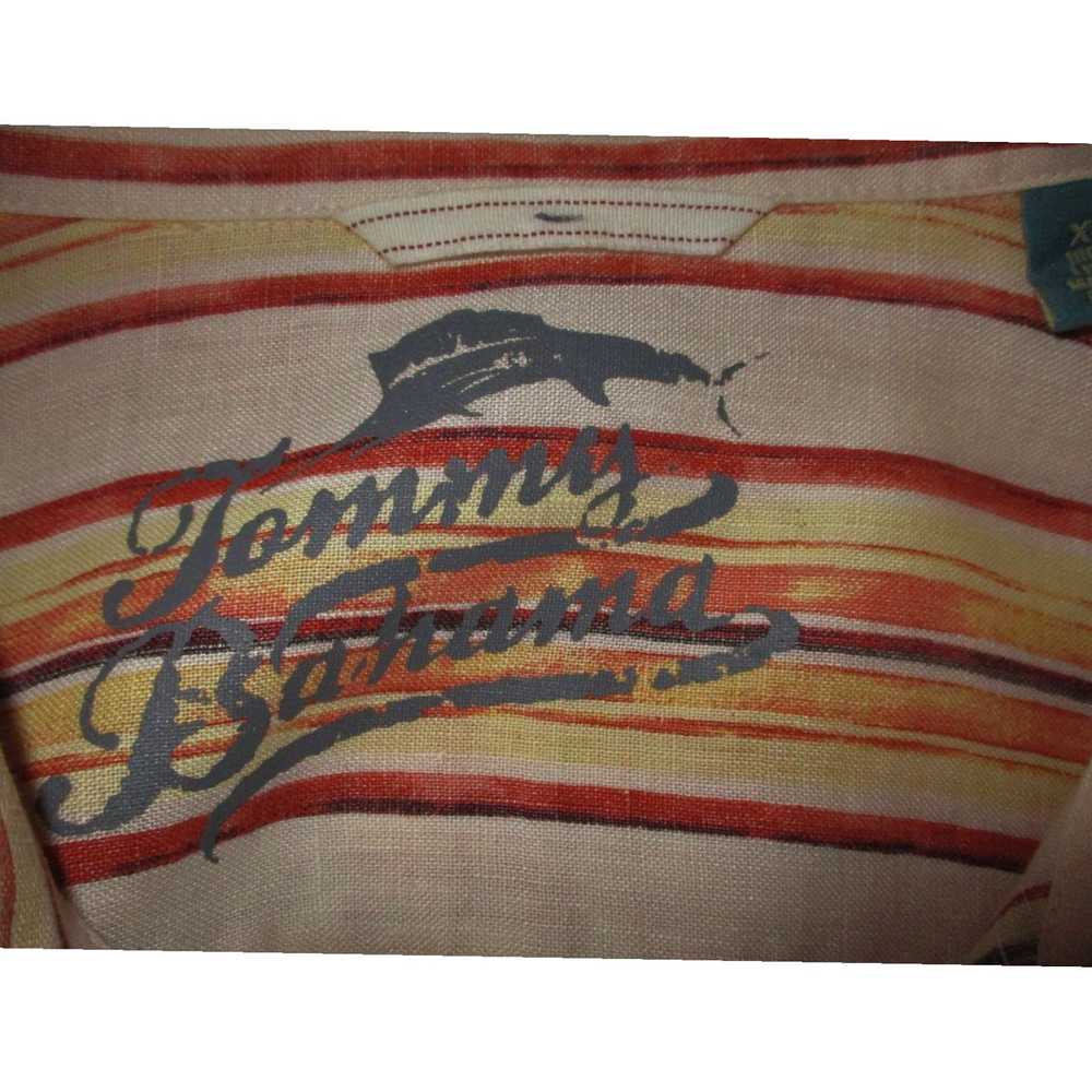 Tommy Bahama Luxurious Rust Hued 100 Percent Line… - image 6