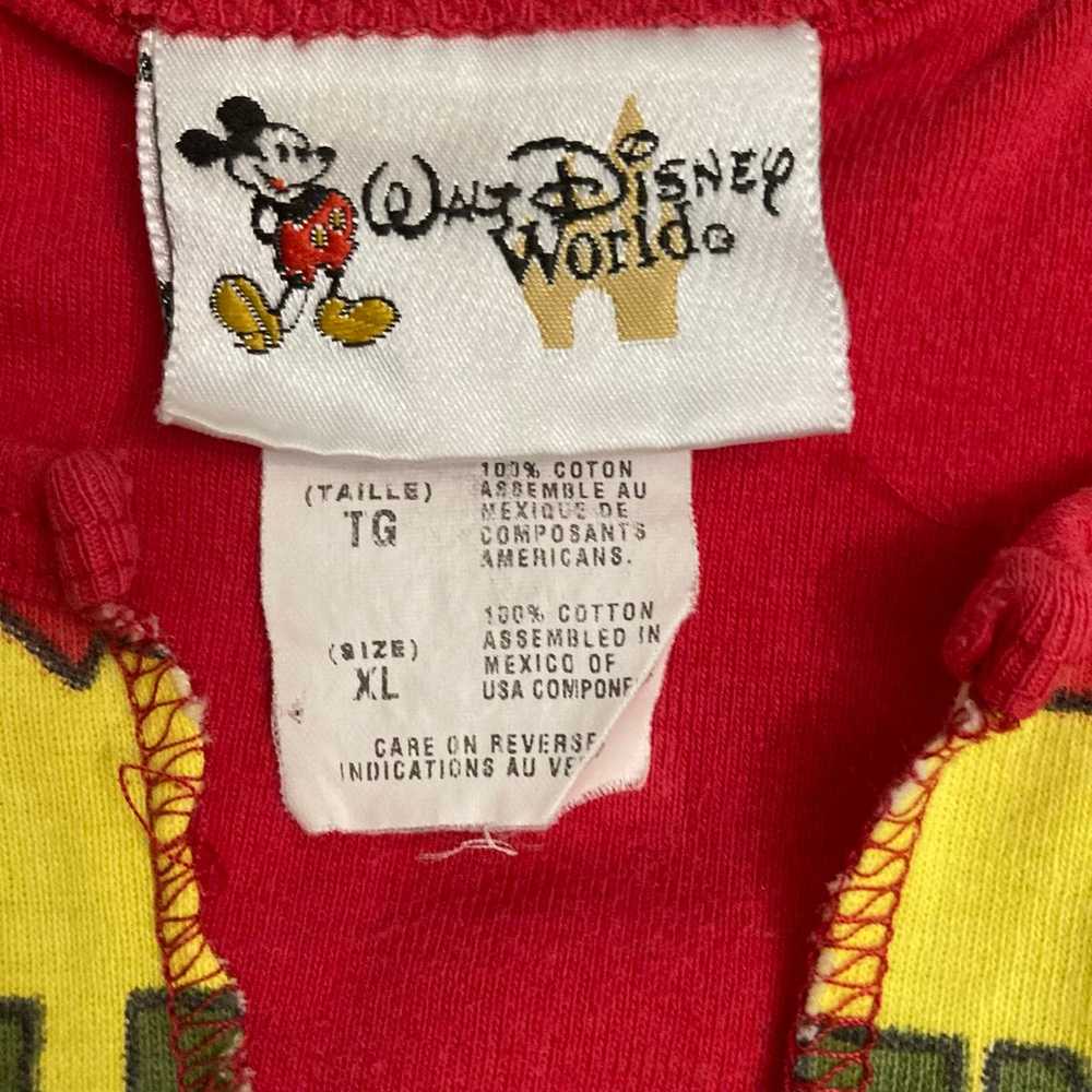 VTG Walt Disney World Women’s Top Sz XL Full Fron… - image 3