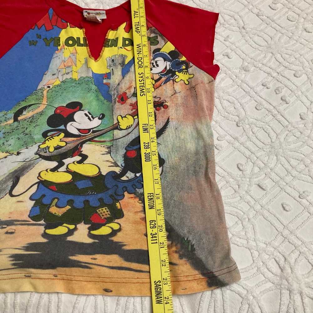 VTG Walt Disney World Women’s Top Sz XL Full Fron… - image 6