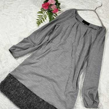 【UNTITLED】Alpaca blend tunic dress [size S] made … - image 1