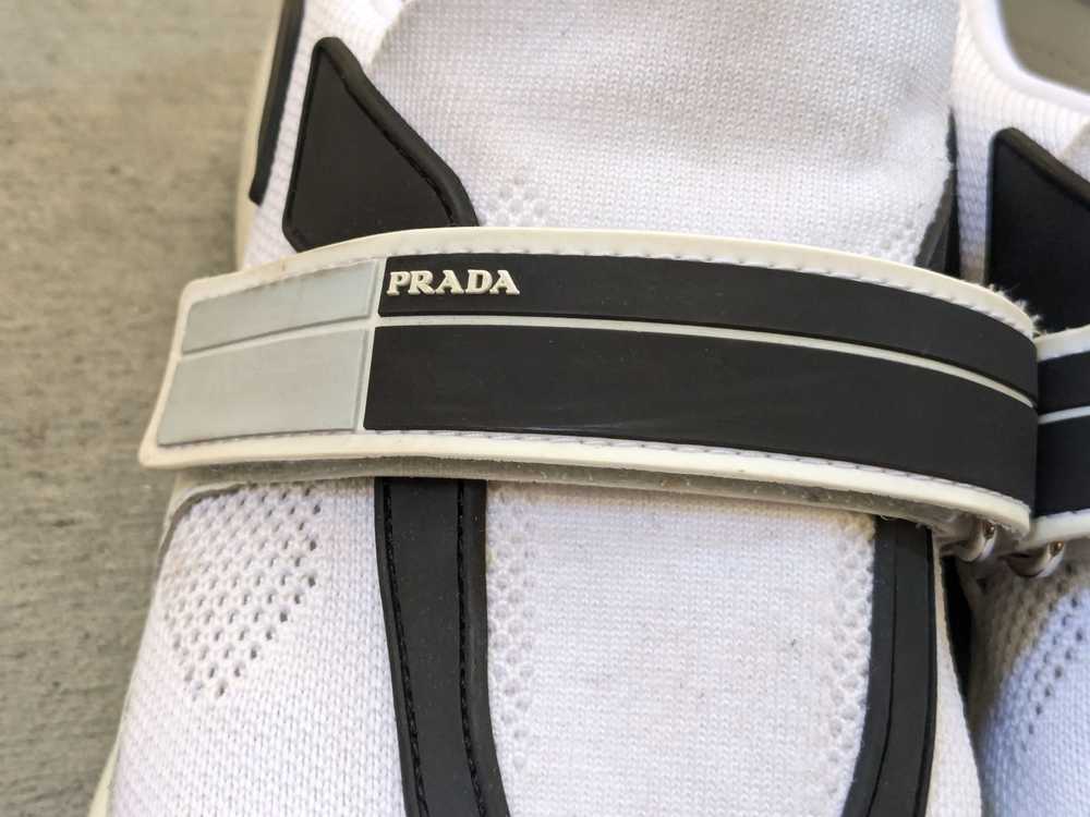 Prada Prada Cloudbust Sneakers White Black 8 Stra… - image 2