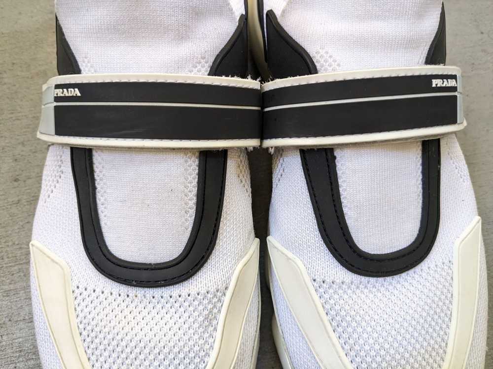 Prada Prada Cloudbust Sneakers White Black 8 Stra… - image 3