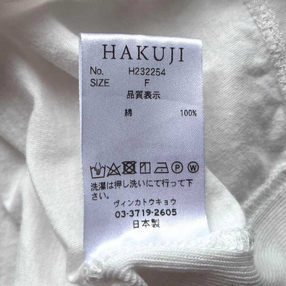 WIM GAZETTE HAKUJI Back Logo Long T-shirt Cut and… - image 11