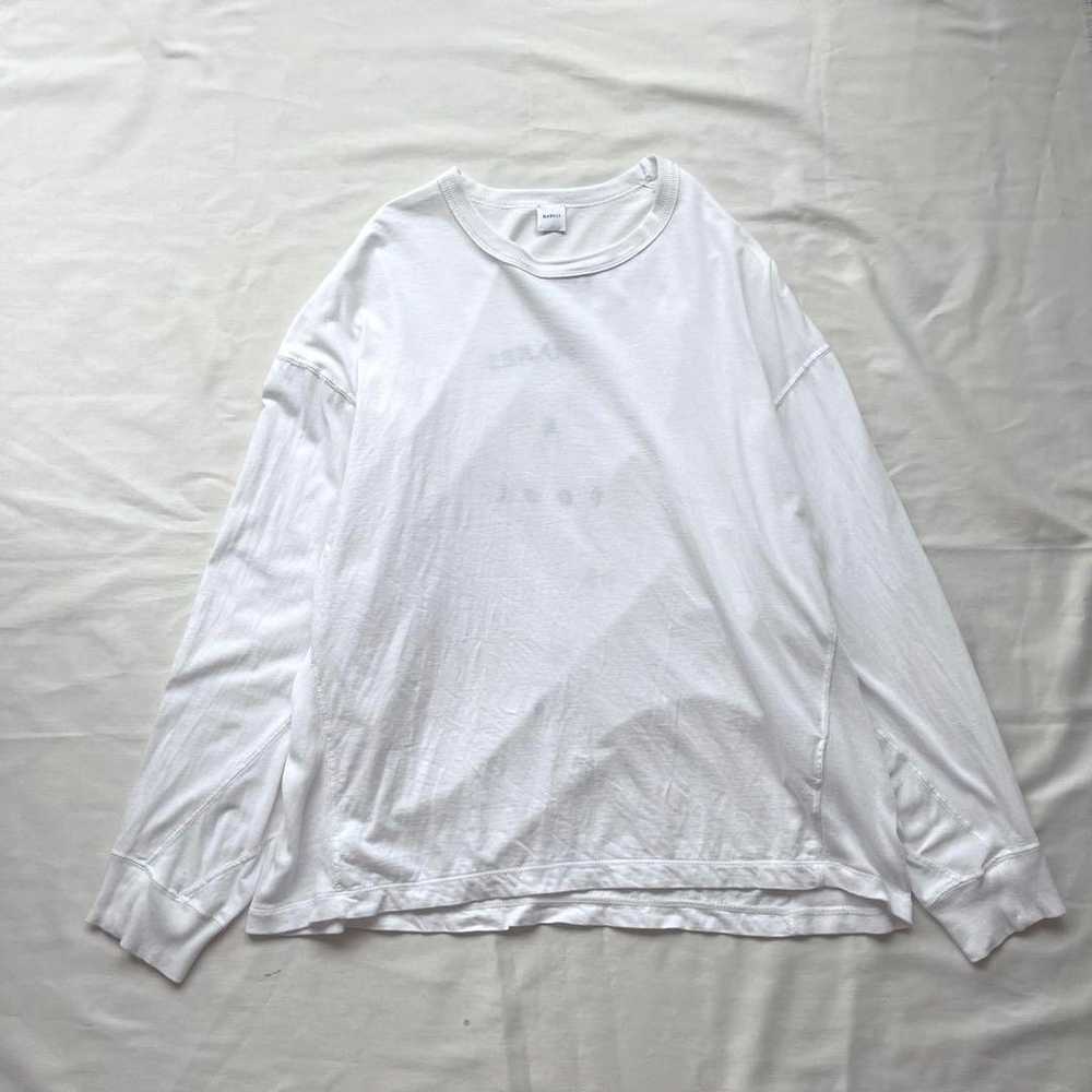 WIM GAZETTE HAKUJI Back Logo Long T-shirt Cut and… - image 4