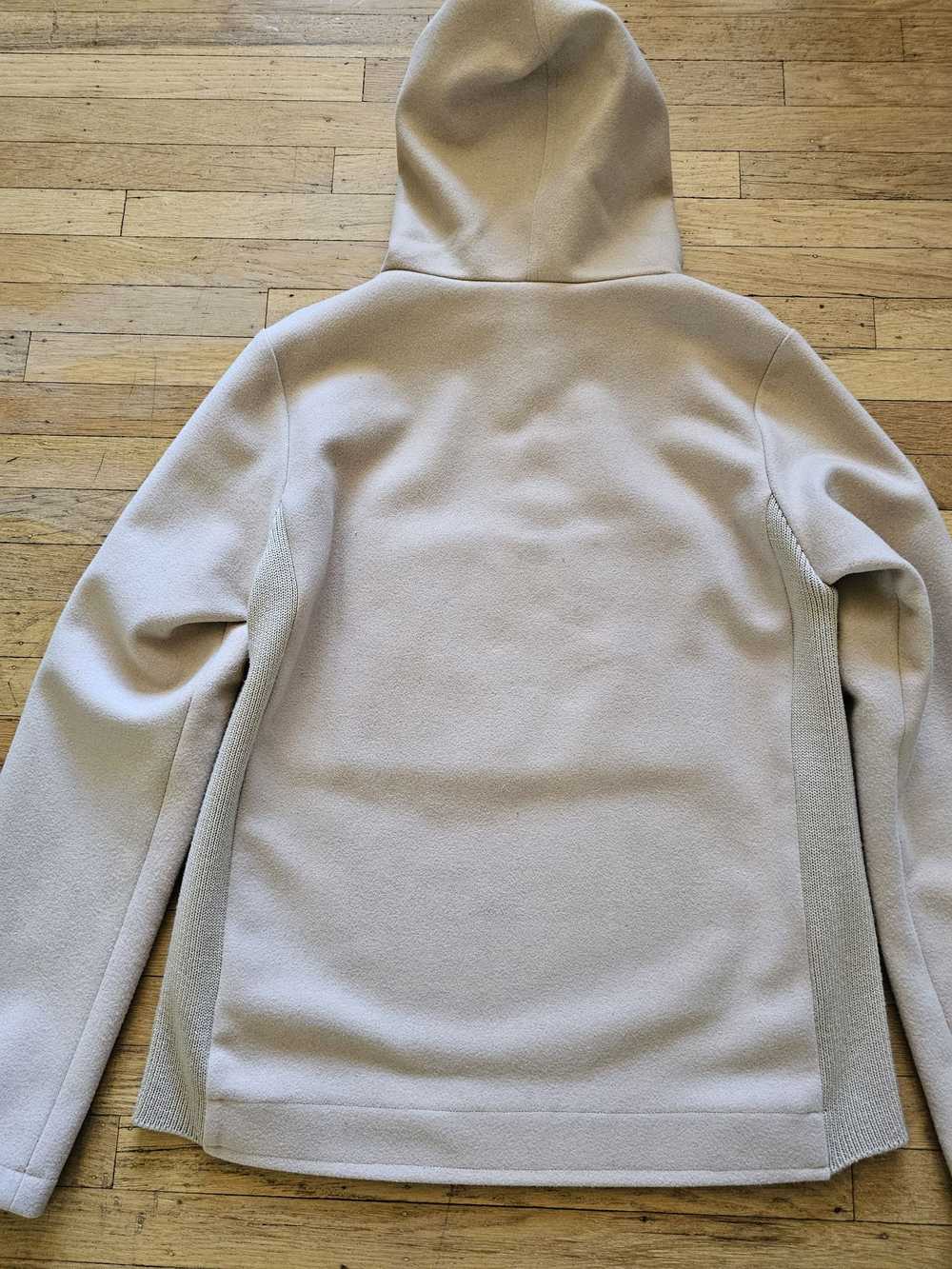 Hood By Air HBA velcro logo wool Hoodie - image 10