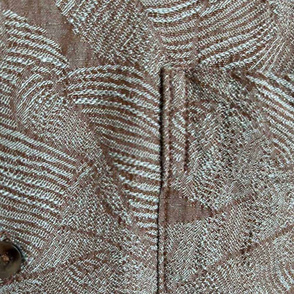 RNA N / Vintage leaf jacquard shirt - image 5