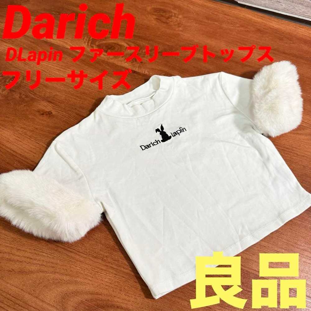 ● Darlich DLapin faux fur sleeve top 112331015 - image 1