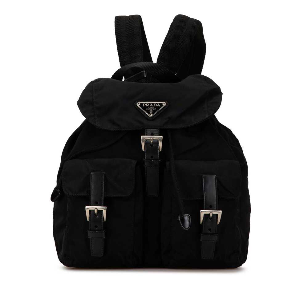 Black Prada Tessuto Backpack - image 1