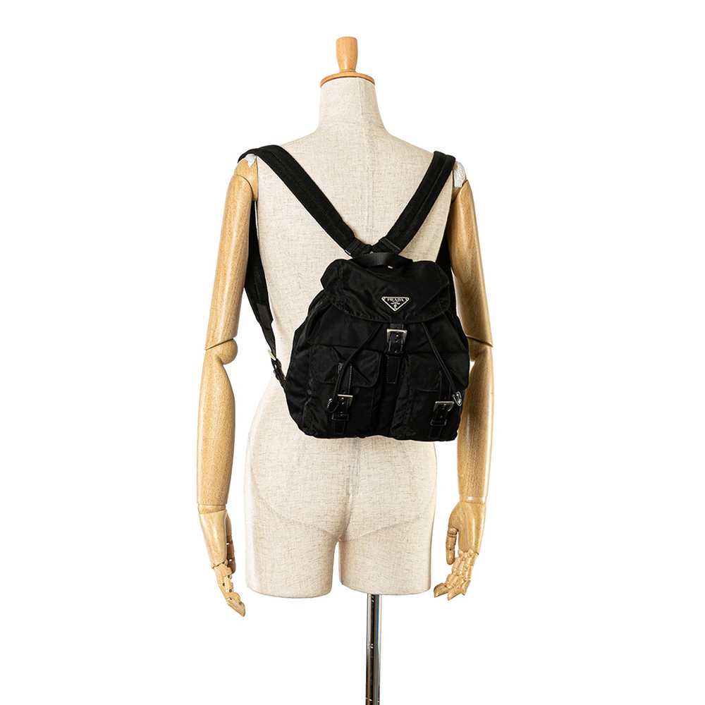 Black Prada Tessuto Backpack - image 7