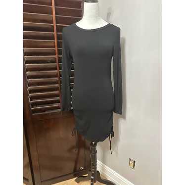 Steve Madden Womens Crush Sheath Dress Black Side 