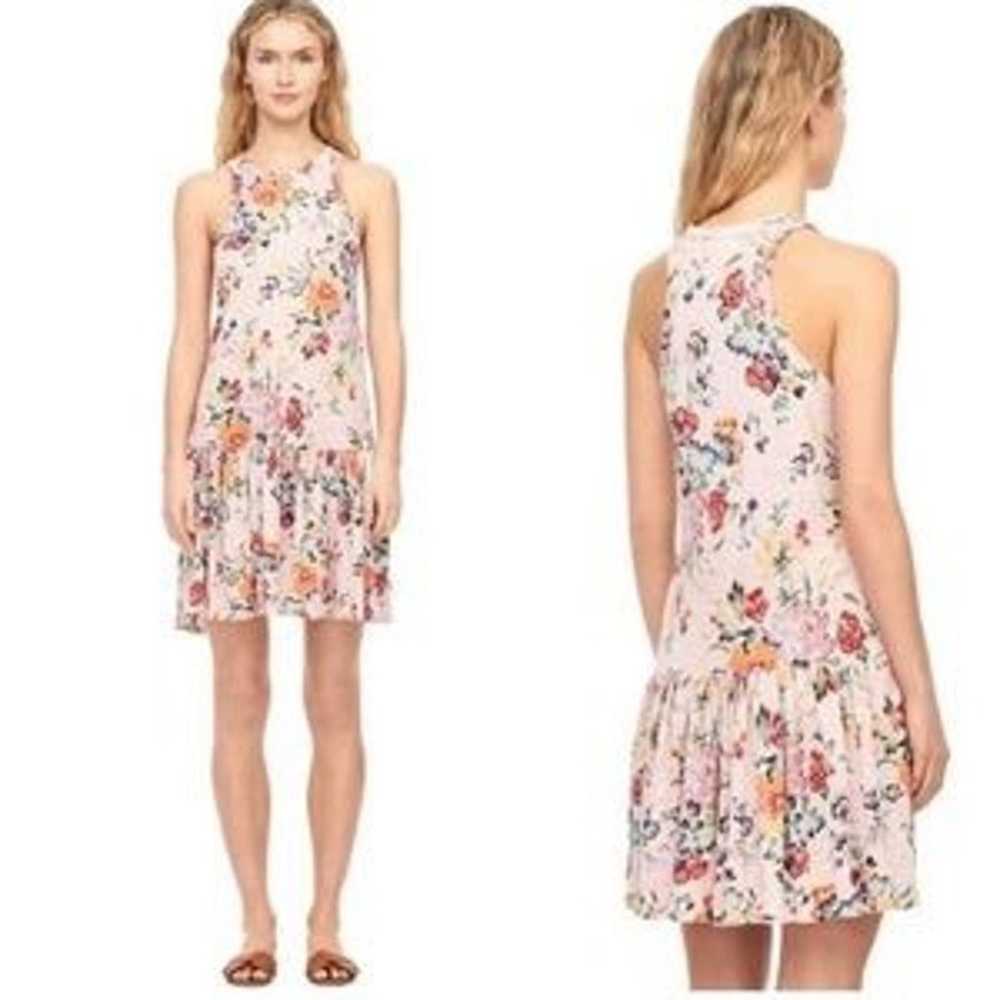 Rebecca Taylor Sleeveless Marlea Pink Floral Jers… - image 8