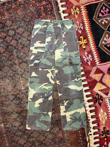 Camo × Streetwear × Vintage Vintage 80s camo carg… - image 1