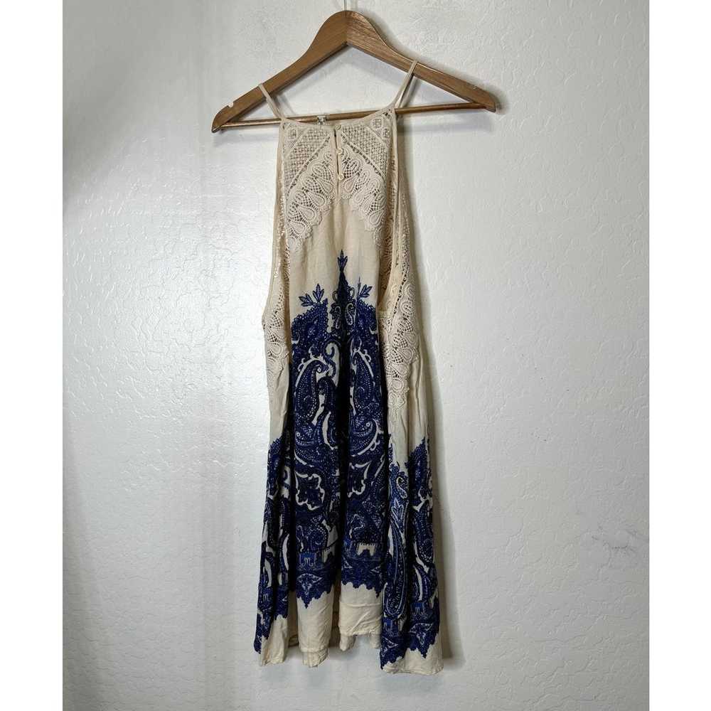 Free People Shea Printed Mini Dress Size Large Su… - image 3