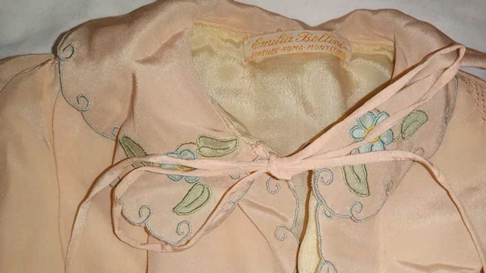 Vintage  Silk Child or Large Doll  or Teddie Top - image 4